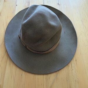 Akubra Men's Brown Wide-Brim Hat